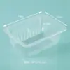Caja Rectangular Desechable de PP Grueso con Cierre para Comida para Llevar Comida Rápida Caja Fresca Se Puede Formular Vajilla Comida Disponible