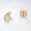 Anillo de Perlas, Pendientes, Colgante Juego de Tres Piezas, Diseño Cuadrado Retro de Moda, Lujo Accesible DIY de Gama Alta