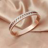 Pulsera de acero de titanio con estrella de circonita de doble fila de lujo de moda coreana para mujer, pulsera de acero inoxidable viento frío al por mayor