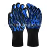 Nuevos Guantes Ignífugos y Resistentes a Altas Temperaturas de 800 Grados para Barbacoa, Horno de Microondas, Horneado, Silicona, Aislamiento, Guantes Antiescaldaduras