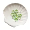 Nuevo Estilo Flor de Cerezo Estampada en Oro con Bordes Dorados y Plateados 15 mm Pétalos Perlados de Dos Tonos Materiales Hechos a Mano para Bricolaje Accesorios para el Cabello de Estilo Antiguo Ramo
