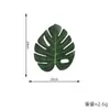 Hoja de Tortuga Simulación Hoja de Palmera Tropical Hoja Simulación Fiesta de la Jungla Hawaiana Hoja de Tortuga Simulación Transfronteriza