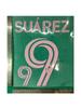Roupa Rosa Adulta da Major League B Goods Número 9 Camisa Suarez Letras Número para Transferência Térmica Adesivo para Transferência Térmica Bola