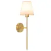 Lámpara de Pared de Tela Retro Americana Amazon Dormitorio Mesita de Noche Pasillo Pasillo Sala de Estar Pared de Fondo Cableado-Gratis Lámpara de Pared