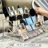 Estante de Almacenamiento para Labiales, Estante de Exhibición de Esmaltes de Uñas Multicapa, Estante Escalera, Estante de Almacenamiento Transparente para Uñas, Estante de Almacenamiento Acrílico