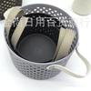 Cesta de Almacenamiento Grande Mediana Pequeña Tamaño Opcional Cesta para Guardar Juguetes Cesta Portátil para Baño Dormitorio Estudiantil Almacenamiento de Artículos de Tocador