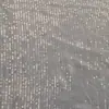Jiaxin Textil Chifón Brillante Bordado 5m Flor de Ciruelo Escama de Pez Cubierto con Moda Europea y Americana Tela de Lentejuelas para Vestido