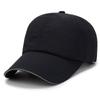 Chapéu de Painel Leve de Verão Cor Sólida Masculino Outdoor Perfurado Boné de Beisebol Casual Simples Feminino Secagem Rápida Chapéu de Sol Tendência