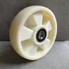 Ruedas para Apilador Hidráulico Manual Carretilla Elevadora Manual Vehículo de Carga y Descarga Ruedas Giratorias Ruedas de Carga