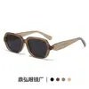 Montura de Gafas Gm Serie Margiela Montura de Gafas Lisa 2353 Montura de Concha de Carey Negra Gafas Planas Femeninas para Miopía con Protección contra Luz Azul