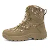 Botas Militares de Media Caña con Cordones Frontales, Impermeables, Antideslizantes, Resistentes al Desgaste, Modelo Nuevo Transfronterizo, Talla Grande, para Entrenamiento al Aire Libre y Senderismo
