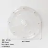 Plataforma Giratoria Transparente Acrílica Base Giratoria de 360 Grados Soporte de Exhibición para Joyería, Pasteles, Tocadiscos Pequeño Modificación de Caja de Galletas