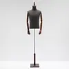 Maniquíes de utilería para tienda de ropa masculina estilo coreano, maniquí de medio cuerpo para escaparate masculino, soporte de exhibición para trajes y vestidos de tienda de ropa, de cuerpo completo