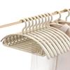 Gancho de Ropa Grueso Antideslizante, Protección de Cuello, Gancho de Ropa sin Marcas, Gancho de Ropa para el Hogar, Gancho de Ropa de Plástico de Hombro Ancho, Soporte para Ropa de Hotel