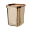 Cubo de Basura para Uso Doméstico Modelo Nuevo 2025, Gran Capacidad para Baño, Inodoro, Oficina, Dormitorio, Sala de Estar, Alto Valor Estético