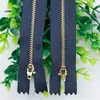 Número de Existencias del Fabricante. 3 Cremallera de Metal Dorado Imitación con Extremo Cerrado, Cremallera para Jeans, Cremallera para Pantalones Casuales, Cremallera para Ropa