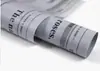 Nueva Planta Herbal Impermeable Inglés Coreano Papel Liso Material de Empaque de Flores Frescas Floristería Arte Floral Venta Directa al Por Mayor