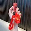 Llavero de Lámpara de Viento Mini Retro Llavero de Luz de Vela Electrónica Luz Ambiental Decorativa Colgante Pequeño para Bolsa de Regalo