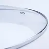 Procesamiento Personalizado de Cubierta de Vidrio Templado de 3.5 mm, Vaporera Doméstica Transparente y Engrosada, Olla para Sopa, Olla Eléctrica, Tapa para Cazuela Pasos