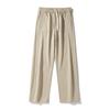 Inverno Moda Marca Casual Calças Masculinas Reta Solta Elástico Cordão Masculino Inverno Khaki Calças Calças Masculinas