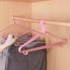 Gancho para ropa antideslizante para el hogar con gancho tendedero para ropa de estudiante de dormitorio gancho para ropa de doble uso húmedo y seco perchero para pantalones