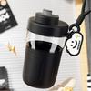 Envío Gratis, Vaso de Vidrio Haer Resistente a Altas Temperaturas, Funda Antiescaldado, Taza de Té de Flor con Colador de Alta Estética, Vaso de Agua para Estudiantes, Taza para Preparar Té