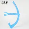 Tubo de Respiração para Treinamento de Natação Sistema Úmido/Seco Snorkel de Mergulho para Adultos Nado Peito Estilo Livre para Crianças