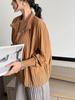 Jaqueta de Primavera e Outono Estilo Miyake para Mulheres, Cardigan Casual de Zíper de Alta Qualidade, Caimento Solto, Tamanho Grande, Jaqueta Corta-Vento para Mulheres