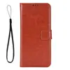 Para ZTE Blade A53 Funda Patrón Caballo Loco con Correa Blade A52 A51 Tapa de Cuero Flip