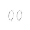Pendientes Largos Casuales de Doble Capa para Mujer, Gama Alta, Que Resaltan el Rostro, Pendientes de Aro Pequeños Lisos, Pendientes de Círculo, Pendientes Sexy y Pendientes