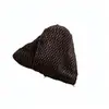 Elegante pasador para moño con lazo de cuadros marrones, accesorio para el cabello de estilo vintage suave, accesorio para el cabello de diseño de lujo ligero para mujeres