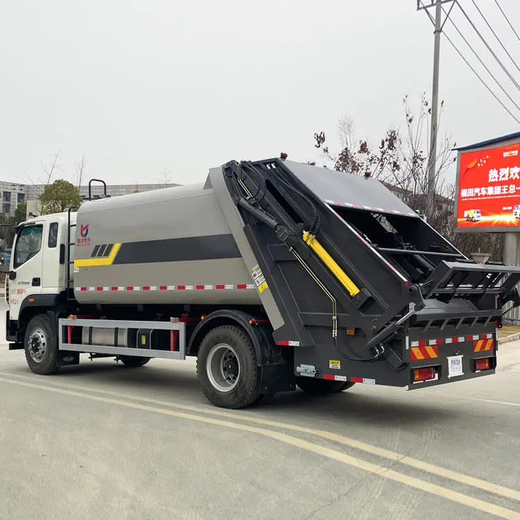 东风福瑞卡5吨压缩垃圾车9方垃圾回收车上户方便送车到家