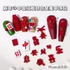Mahjong Año Nuevo Fortuna Aleación Roja Accesorios para Uñas Arte Chino Rojo Grande Paz y Alegría Decoración de Uñas Portátil