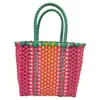 Bolso Nuevo Tejido Personalizado para Fotos de Vacaciones, Bolso de Playa, Bolso Infantil de Doble Pieza, Cesta de Verduras, Fabricante Transfronterizo al por Mayor