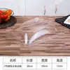Cubierta de Comida Engrosada de Acrílico Cubierta de Bandeja Cubierta Cuadrada para Comida Cubierta de Plástico Transparente para Buffet Plato para Frutas Cubierta para Pan
