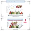 Festival de Navidad Estilo Múltiple Casas de Navidad Pueblo Pegatinas para Ventanas Vidrio de Escaparates Puertas de Cristal Decoración para el Hogar Pegatinas Electrostáticas para Vidrio
