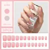 Uñas Postizas Populares de Xiaohongshu, Uñas Portátiles, Cientos de Estilos, Arte de Uñas de Estilo Puro y Deseable, Mariposa Soñadora, Pegatinas Sencillas para Uñas Postizas