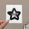 Pinza para Flequillo, Pasador, Nueva Tendencia Chica Estampado Leopardo Puntos Nube Pin Lateral Bb Colección de Accesorios para el Cabello Versátiles