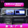 Adecuado para 27 Modelos de Película Templada de Navegación Smart Elf 3/1 y Película Protectora de Pantalla de Control Central 5/6 para Modificación de Interiores de Automóvil