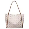 Bolso Tote Marrón Versátil de Moda Bolso de Compras Bolso para Mujer Elegante Cruzado Casual Retro de un Solo Hombro Gran Capacidad