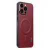 Adecuado para Funda de Teléfono iPhone 17 Pro con Textura de Fibra de Carbono, Succión Magnética, Acabado Mate para iPhone 16, Cobertura Total Anticaídas para iPhone 15, Transfronterizo