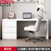 Escritorio de Madera Maciza y Gabinete Integrado Escritorio de Computadora con Cajón Tocador Mesa de Estudio para el Hogar Escritorio de Dormitorio