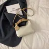 Bolso de Mano Vertical a Rayas Estilo Retro Coreano, Bolso de Hombro Nuevo de Moda Fruncido, Bolso Cruzado Ins Elegante y Único