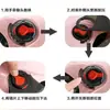 Acessórios para Motocicletas e Veículos Elétricos Fivela de Queixo Botão Universal para Viseira de Capacete Fecho