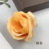 Cabeza de camelia rizada de simulación DIY capullo de rosa pequeño individual paquete de materiales para tocado horquilla pared de flores accesorios