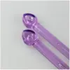 Herramientas de Tejer Aguja de Cristal de Cabeza Única Venta al por Mayor Bufanda Colorida Lana Acrílica Aguja Larga para Tejer Suéter Dropshipping