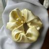 Scrunchie de Seda de 30 mm 6 cm Goma para el Cabello de Seda de Morera Cuidado del Cabello Seda Textura de Alta Calidad Diadema para el Cabello Venta al por Mayor