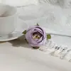 Y Botões de Flor de Chá Artificiais com Folhas, Botões de Flor de Rosa, Boutonnières DIY, Flores de Pulso, Cabeças de Flor para Caixas de Doces de Casamento, Flores Artificiais para Casamentos