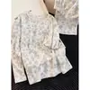 Pijama Térmico de Terciopelo con Diseño Ins Estilo Floral Dulce para Mujer, Nuevo Conjunto Cálido para Estar en Casa Primavera y Otoño 2026 Adecuado para Salir