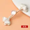 Botão Cheongsam Pérola Flor de Damasco Enchido à Mão Chinês Feito à Mão Botão Retrô Terno Tang Traje Étnico Decoração